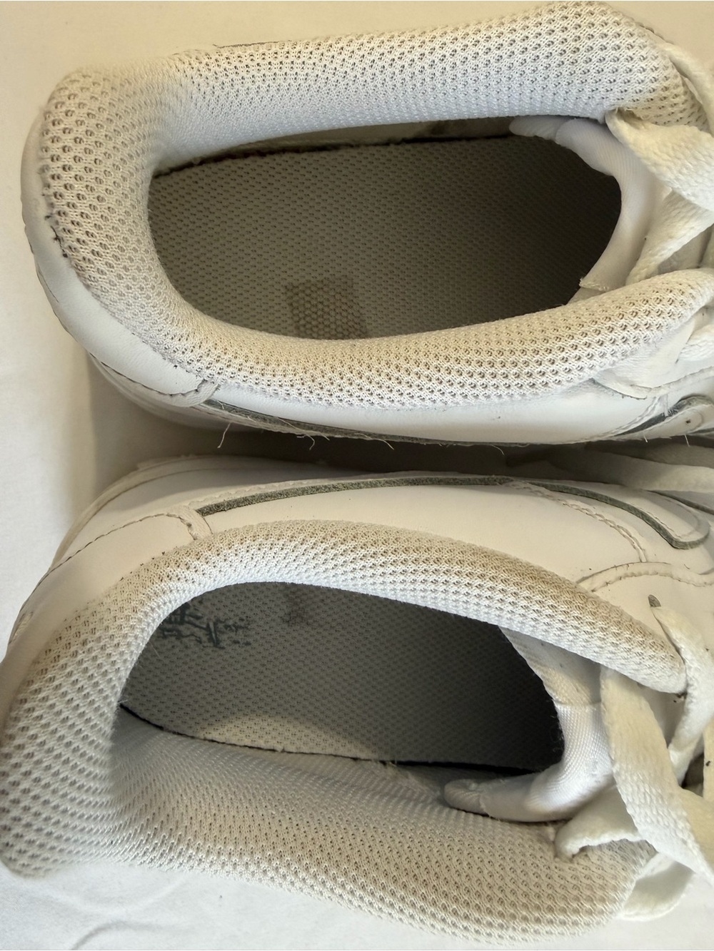 Nike Air Force 1 Low Top s7Y Unisex 8.5W/7M White Lace Up Sneakers - Picture 11 of 12